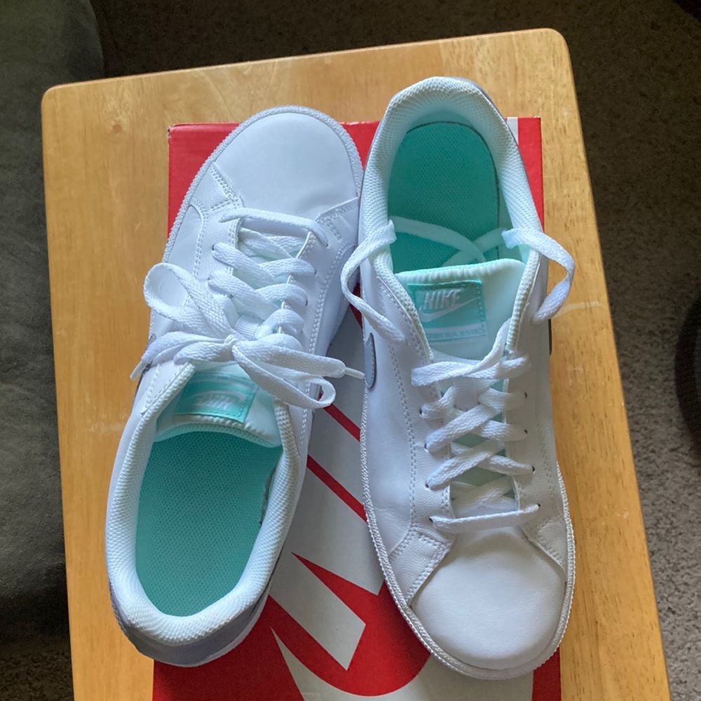 Nike Court, Majestic women’s size 11. Lightly worn. With original box.